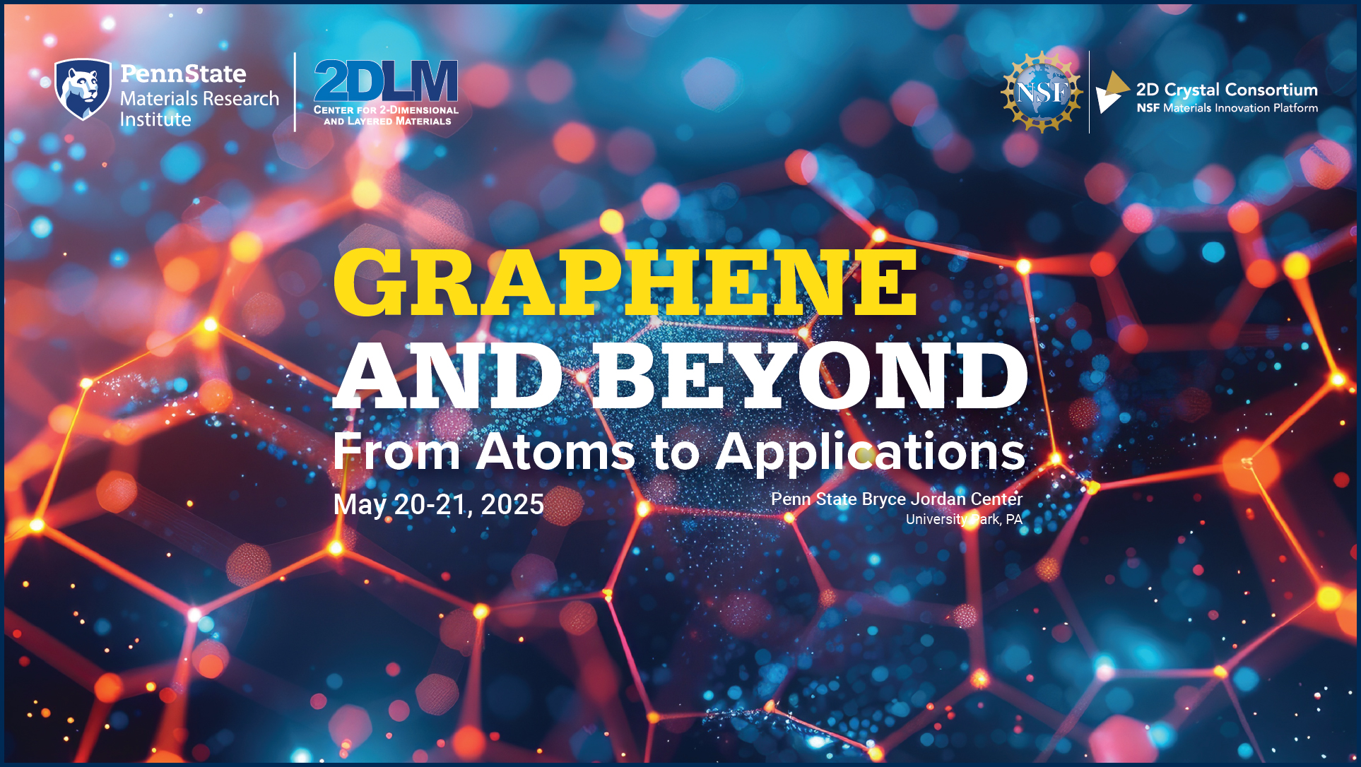 2025 Graphene & Beyond Workshop Banner