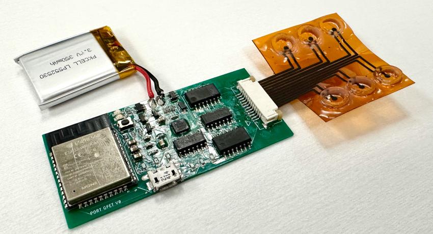 a biosensing platform based of a commercial transistor