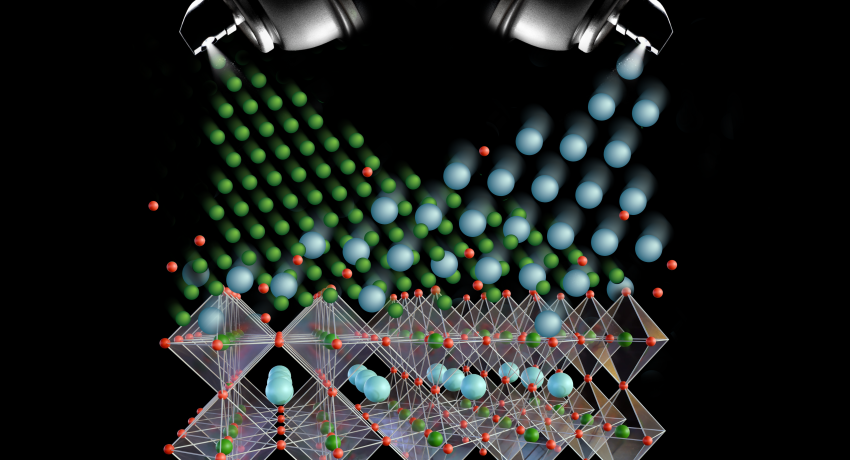 Illustration of perovskite